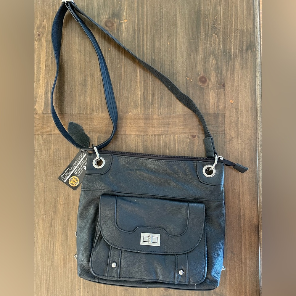 Roma Leathers Concealment Purse New With Tags